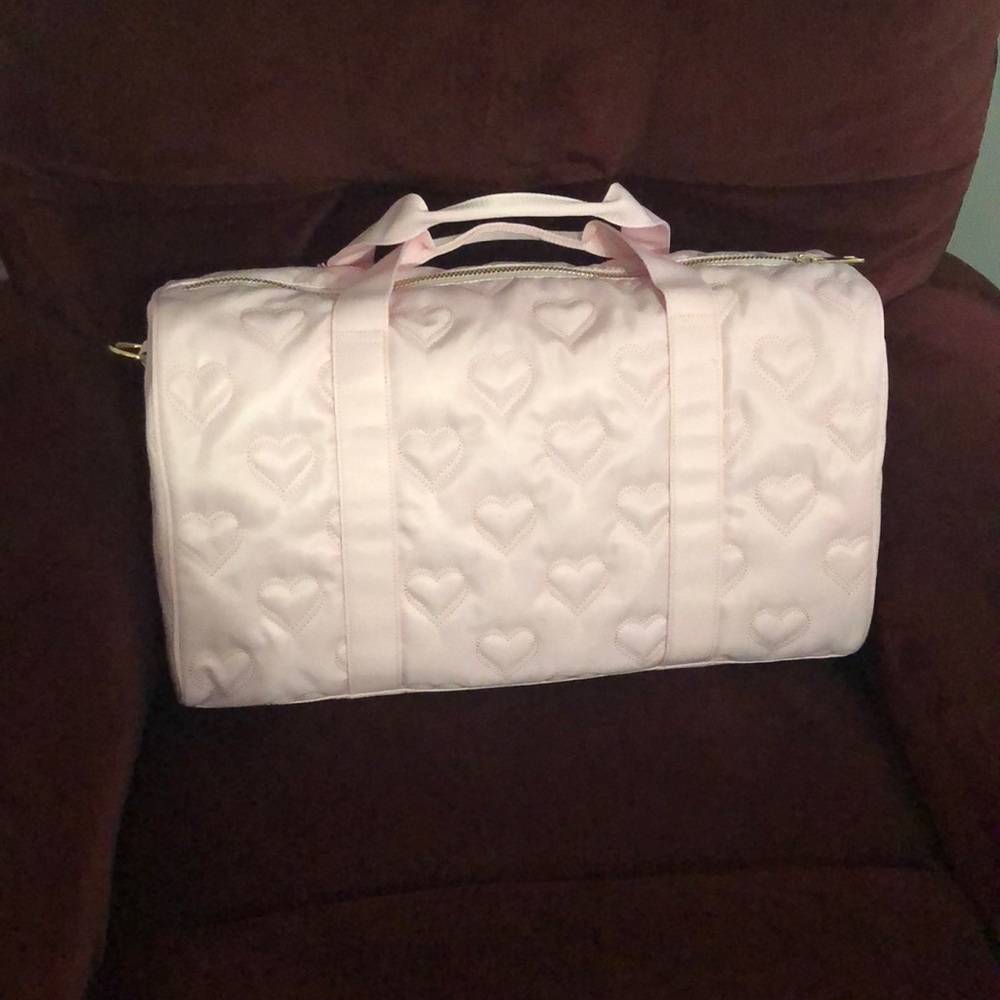 NWT SCL X Target Quilted Hearts Duffle Bag